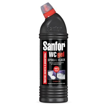 Чистящее средство 750 г WC gel Special Black SANFOR 1896 601978 от магазина РЭССИ
