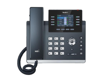 Телефон IP Yealink SIP-T44U черный от магазина РЭССИ