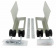 Подставка Buro BU-CS1AL светло-серый от магазина РЭССИ