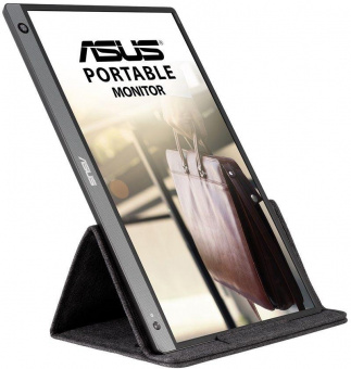 Монитор Asus 15.6" Portable MB16AH темно-серый IPS LED 16:9 HDMI M/M матовая 250cd 178гр/178гр 1920x1080 FHD USB 0.73кг от магазина РЭССИ