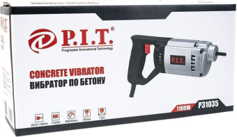 Вибратор для бетона P.I.T. P31035 1100Вт электрический от магазина РЭССИ