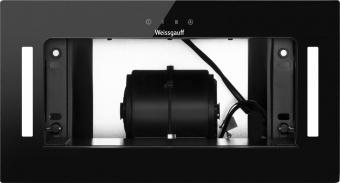 Вытяжка встраиваемая Weissgauff Veil 600 черный управление: сенсорное (1 мотор) от магазина РЭССИ