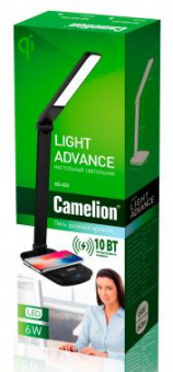 Светильник Camelion KD-825 C02 (14162) настольный на основание черный 16Вт от магазина РЭССИ