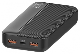 Мобильный аккумулятор Hiper SM20000 20000mAh 2.4A 2xUSB черный (SM20000 BLACK) от магазина РЭССИ