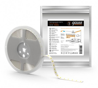 Лента светодиод. Gauss Elementary 5м (355000110) от магазина РЭССИ