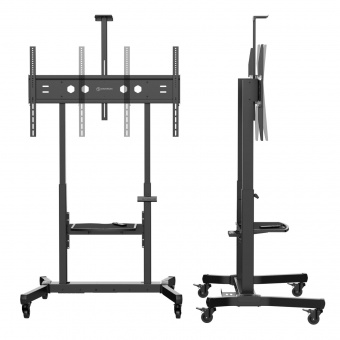 Стойка для телевизора Onkron TS1991 eLift черный 50"-100" макс.10кг напольный наклон от магазина РЭССИ