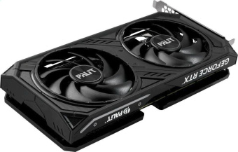 Видеокарта Palit PCI-E 4.0 RTX4060Ti DUAL NVIDIA GeForce RTX 4060TI 8Gb 128bit GDDR6 2310/18000 HDMIx1 DPx3 HDCP Ret от магазина РЭССИ
