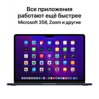 Ноутбук Apple MacBook Air A2681 M2 8 core 16Gb SSD256Gb/8 core GPU 13.6" Retina (2560x1664) macOS silver WiFi BT Cam (MC7V4HN/A) от магазина РЭССИ