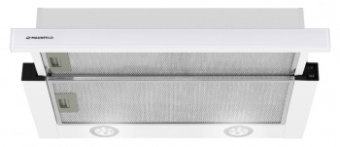 Вытяжка встраиваемая Maunfeld VS Fast Glass 60 белый управление: кулисные переключатели (1 мотор) от магазина РЭССИ