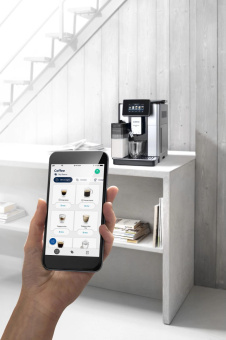 Кофемашина Delonghi ECAM610.75.MB 1450Вт черный/серебристый от магазина РЭССИ