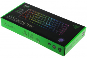 Клавиатура Razer Huntsman Mini механическая черный/черный USB Multimedia for gamer LED (RZ03-03391500-R3R1) от магазина РЭССИ
