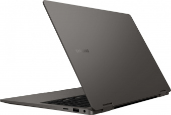 Ноутбук Samsung Galaxy book 3 360 NP754 Core i7 1360P 16Gb SSD512Gb Intel Iris Xe graphics 15.6" AMOLED Touch FHD (1920x1080) Windows 11 Professional dk.grey WiFi BT Cam (NP754QFG-KA1IT) от магазина РЭССИ