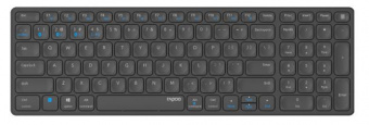 Клавиатура Rapoo E9700M DARK GREY серый USB беспроводная BT/Radio slim Multimedia для ноутбука (14515) от магазина РЭССИ