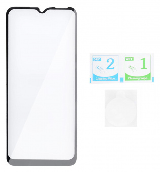 Защитное стекло для экрана Digma 2.5D черный для Samsung Galaxy A02/A02s/A12/A03s 2.5D 1шт. (DGG2SAA02A) от магазина РЭССИ