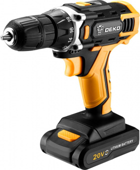 Дрель-шуруповерт Deko DKCD20FU-L аккум. патрон:быстрозажимной (кейс в комплекте) (063-4175) от магазина РЭССИ