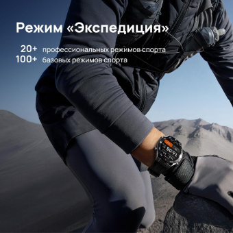 Смарт-часы Huawei Watch Ultimate CLB-B19 1.5" AMOLED корп.черный рем.черный разм.брасл.:140-210мм (55020AGP) от магазина РЭССИ