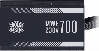 Блок питания Cooler Master ATX 700W MWE White V2 80+ (24+8+4+4pin) APFC 120mm fan 6xSATA RTL от магазина РЭССИ