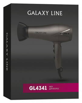 Фен Galaxy Line GL 4341 2400Вт черный от магазина РЭССИ