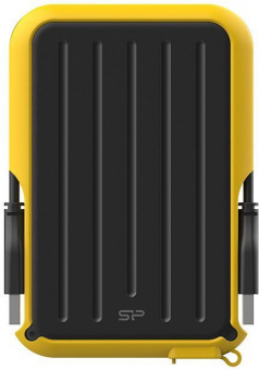 Жесткий диск Silicon Power USB 3.0 4Tb SP040TBPHD66LS3Y Armor A66 2.5" желтый от магазина РЭССИ