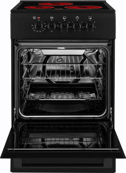 Плита Электрическая Weissgauff WES E2V05 B черный стеклокерамика (без крышки) от магазина РЭССИ