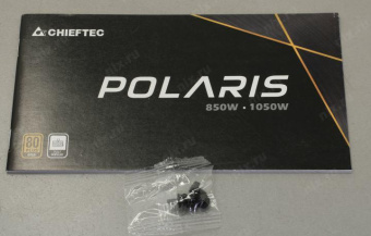Блок питания Chieftec ATX 850W Polaris PPS-850FC 80+ gold 24pin APFC 140mm fan 12xSATA Cab Manag RTL от магазина РЭССИ