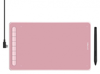 Графический планшет XPPen Deco Deco LW Pink USB розовый от магазина РЭССИ