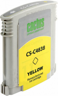 Картридж струйный Cactus CS-C4838 №11 желтый (29мл) для HP BIJ 1000/1100/1200/2200/2300/2600/2800 от магазина РЭССИ