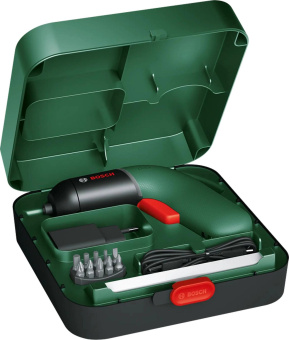 Отвертка аккум. Bosch IXO VI аккум. патрон:держатель бит 1/4" (кейс в комплекте) (06039C7120) от магазина РЭССИ