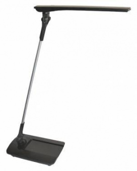 Светильник Трансвит Sirius C16 (SIRIUSC16/BL) настольный на подставке черный/серебристый 7Вт от магазина РЭССИ