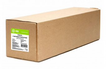 Бумага Cactus CS-PC120-91430 36"(A0) 914мм-30м/120г/м2/белый матовое универсальная (с покрытием) втулка:50.8мм (2") от магазина РЭССИ