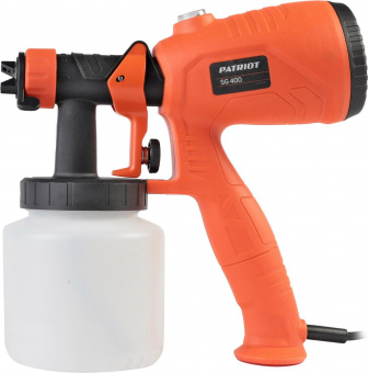 Краскопульт Patriot SG 400 400Вт бак:800мл 500мл/мин от магазина РЭССИ