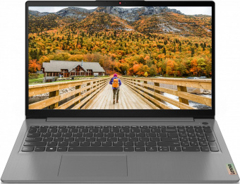 Ноутбук Lenovo IdeaPad 3 15ALC6 Ryzen 3 5300U 8Gb SSD256Gb AMD Radeon 15.6" IPS FHD (1920x1080) noOS grey WiFi BT Cam (82KU0094RE)