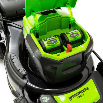 Газонокосилка роторная Greenworks GD40LM46SPK4 (2506807UB) от магазина РЭССИ