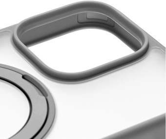 Чехол (клип-кейс) uBear для Apple iPhone 16 Pro Max Clip 360 with MagSafe серый (CS442GR69PRG-I24M) от магазина РЭССИ