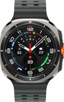 Смарт-часы Samsung Galaxy Watch Ultra LTE 47мм 1.5" AMOLED корп.серый рем.черный (SM-L705FZTACAU) от магазина РЭССИ