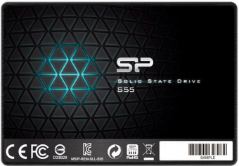 Накопитель SSD Silicon Power SATA III 240Gb SP240GBSS3S55S25 Slim S55 2.5" от магазина РЭССИ