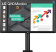 Монитор LG 27" 27QN880-B черный IPS LED 16:9 HDMI M/M матовая HAS Piv 350cd 178гр/178гр 2560x1440 75Hz DP 2K USB 8.65кг от магазина РЭССИ
