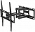 Кронштейн для телевизора Arm Media COBRA-51 черный 32"-60" макс.35кг настенный поворотно-выдвижной и наклонный от магазина РЭССИ