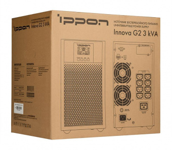 Источник бесперебойного питания Ippon Innova G2 3000 2700Вт 3000ВА черный от магазина РЭССИ