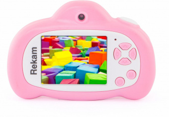 Фотоаппарат Rekam iLook K410i розовый 20Mpix 2" 720p SDXC CMOS/Li-Ion от магазина РЭССИ