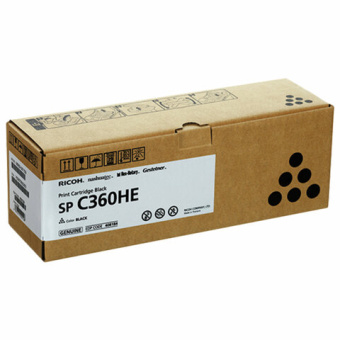 Картридж лазерный Ricoh SP C360HE 408184 черный (7000стр.) для Ricoh SP C360DNw/SP C360SNw/SP C360SFNw/SP C361SFNw от магазина РЭССИ