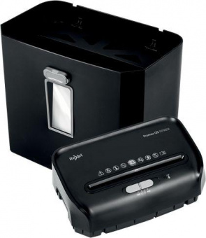 Шредер Rexel Promax QS 6/12 X EU черный (секр.P-4) фрагменты 6лист. 12лтр. скрепки скобы пл.карты от магазина РЭССИ