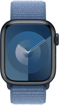 Смарт-часы Apple Watch SE 2023 A2722 40мм OLED корп.серебристый Sport Loop рем.синий разм.брасл.:130-200мм (MRE33LL/A) от магазина РЭССИ