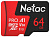 Флеш карта microSDXC 64Gb Class10 Netac NT02P500PRO-064G-R P500 Extreme Pro + adapter от магазина РЭССИ