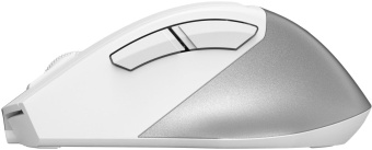 Мышь A4Tech Fstyler FG45CS Air2 белый/серебристый оптическая (2000dpi) silent беспроводная USB для ноутбука (7but) от магазина РЭССИ