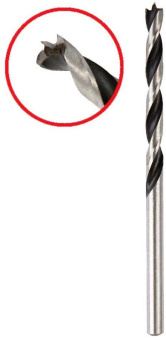 Сверло Hammer Flex 202-205 (202-205) по дереву Д=8мм Дл=117мм (1пред.) для дрелей от магазина РЭССИ