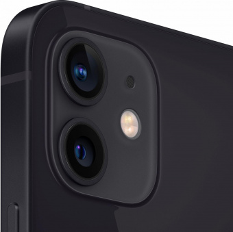 Смартфон Apple A2403 iPhone 12 128Gb 4Gb черный моноблок 3G 4G 1Sim 6.1" 1170x2532 iOS 14 12Mpix 802.11 a/b/g/n/ac/ax NFC GPS GSM900/1800 GSM1900 TouchSc Protect от магазина РЭССИ
