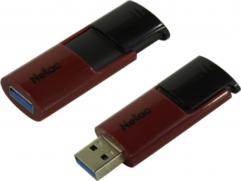 Флеш Диск Netac 512Gb U182 NT03U182N-512G-30RE USB3.0 красный/черный от магазина РЭССИ