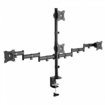 Кронштейн для мониторов Arm Media LCD-T16 черный 15"-32" макс.40кг настольный поворот и наклон верт.перемещ. от магазина РЭССИ