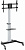 Подставка для телевизора Ultramounts UM307B черный/белый 37"-86" макс.50кг напольный мобильный от магазина РЭССИ